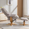 Sardinia Recliner Chair & Footstool in Chacha Oat